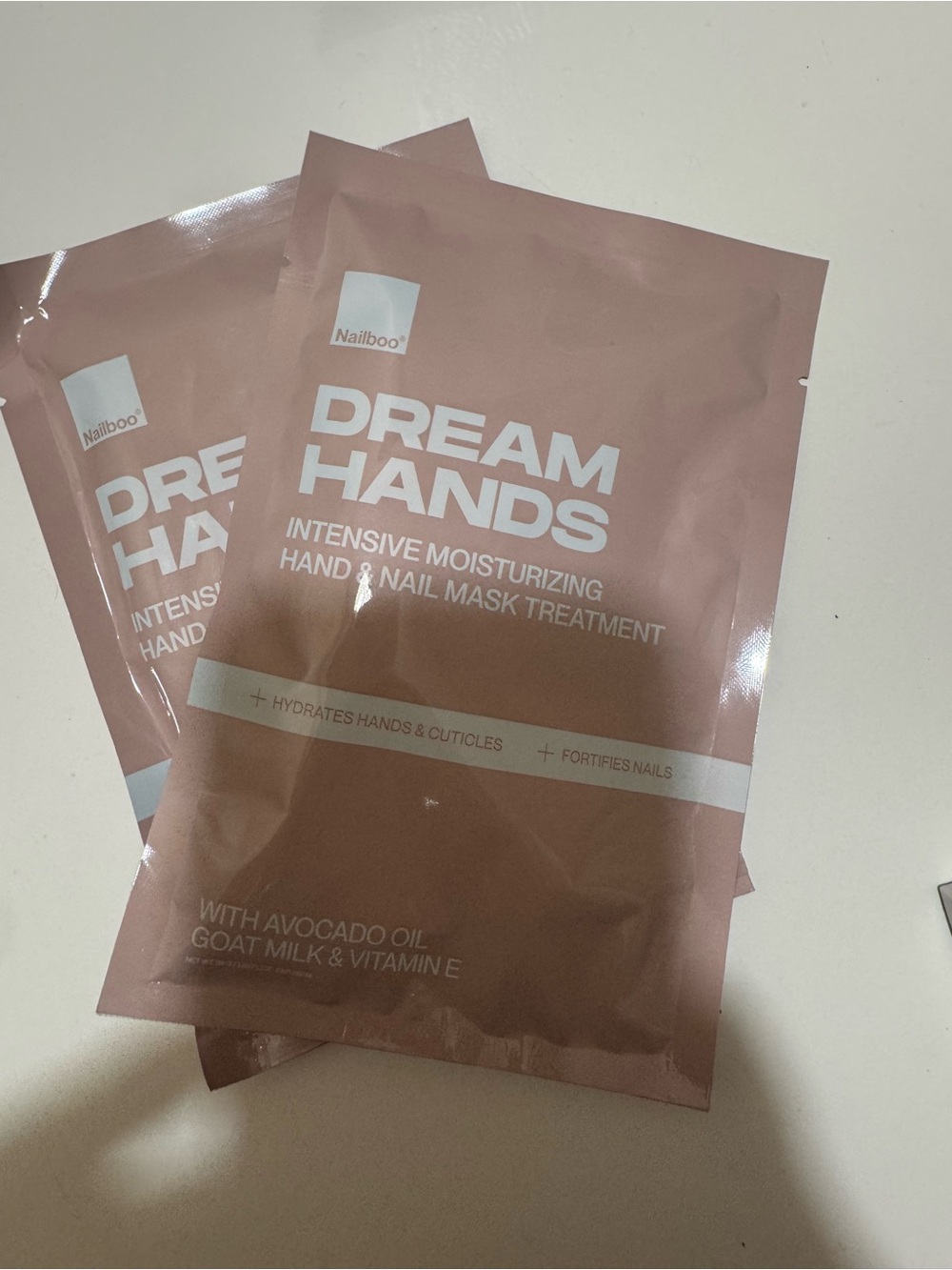 Nailboo Dream Hands Intensive Moisturizing Hand & Nail Mask - Pink
